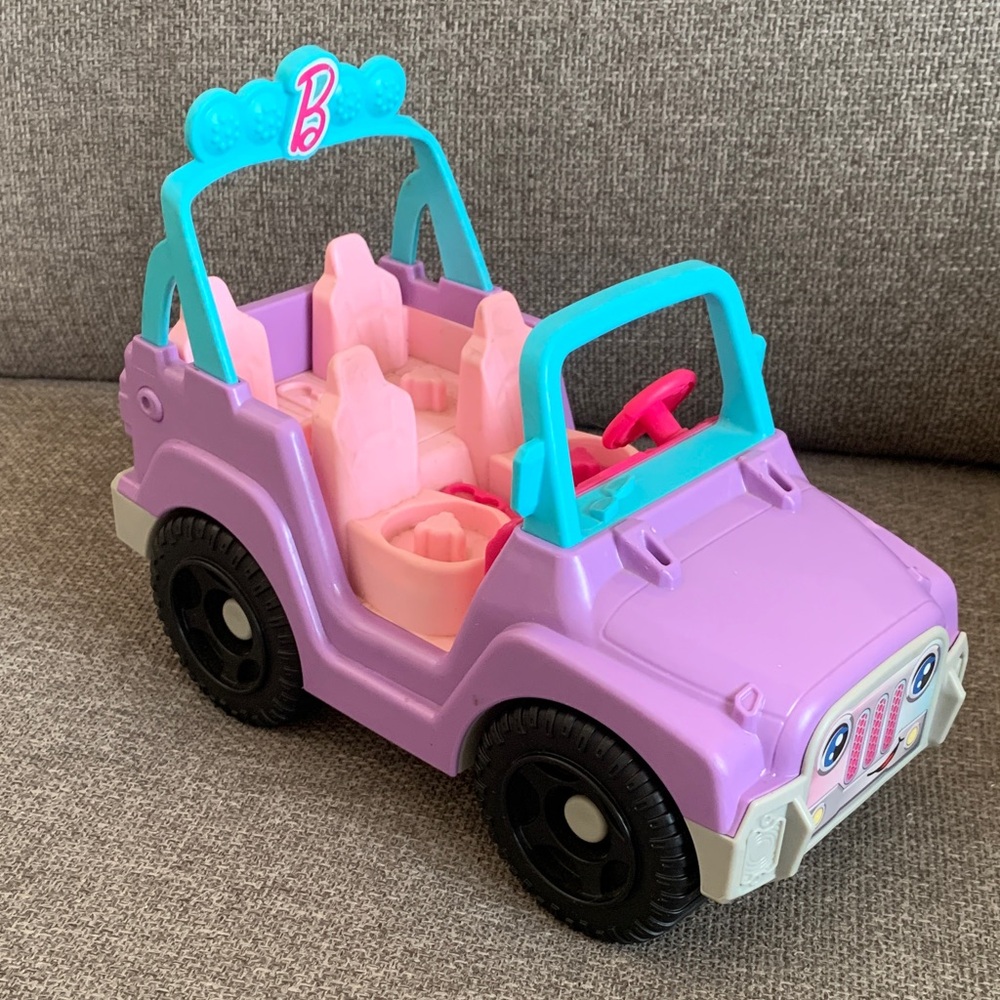 Fisher-Price Little People Barbie Jeep with working sounds